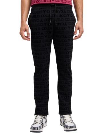 Carlo Colucci Sweathose Di Stefano in Schwarz