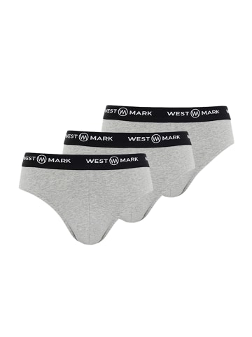 Westmark London Slip / Unterhose Logan in Grey Melange