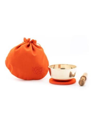 Klangschalen-Center Nonbook - Klangschalen-Set im Beutel orange