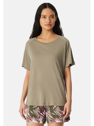 Schiesser Schlafanzug Modern Nightwear in Jade