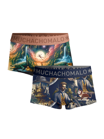 Muchachomalo 2er-Set: Boxershort in Mehrfarbig - für Herren