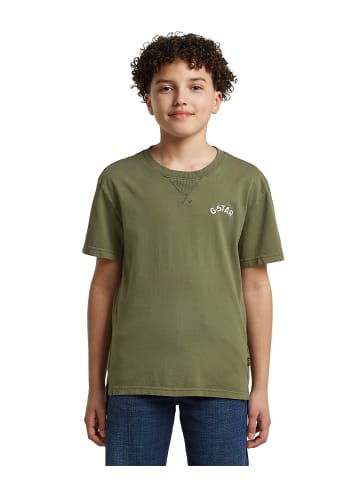 G-Star Raw Boys Nifous T-Shirt four leaf clover