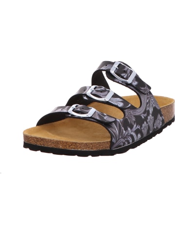 Longo Pantolette in schwarz