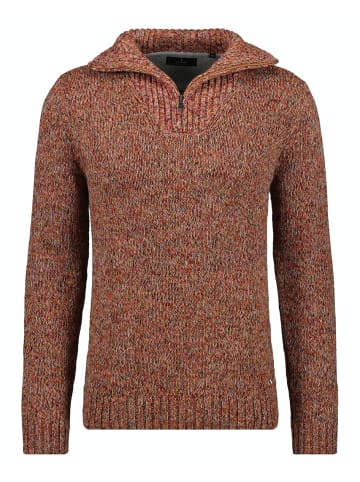 Ragman V-Ausschnitt Pullover in rot