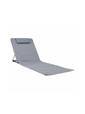 relaxdays Strandmatte in Grau - (L)195 x (B)60 cm