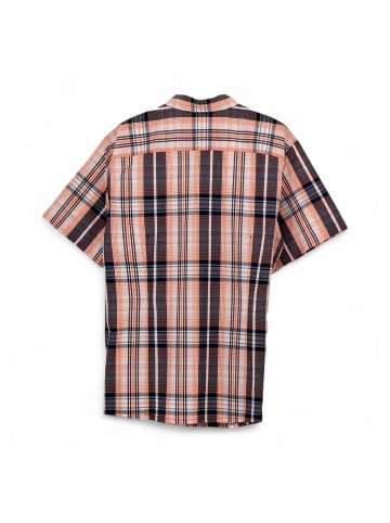 Jack Wolfskin Hemd Baumwoll Shirt kurzarm Dyna Herren Hemd Freizeit in Orange