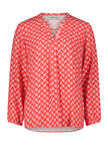 CARTOON Blusenshirt mit Muster in Red/Rosè