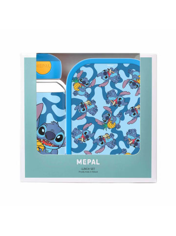Mepal 2er Set Lunchset Stitch Campus blau-gelb in blau-gelb