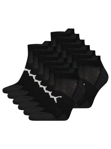 Puma Bodywear Sneaker Socken 12 Paar in Schwarz