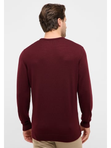 Eterna Strick Pullover in sunset red