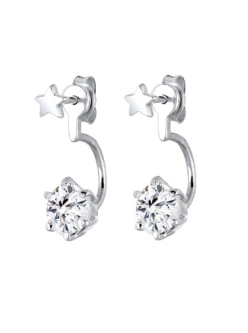 Elli Ohrringe 925 Sterling Silber Sterne, Stern in Silber