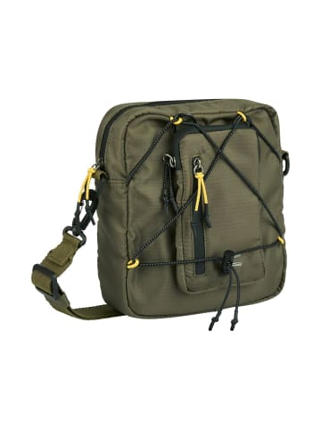 Camel Active Shores Cross Bag mit reflektierenden Elementen in Khaki