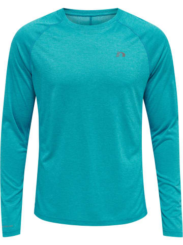 Newline T-Shirt L/S Men Running L/S in CAPRI BREEZE MELANGE