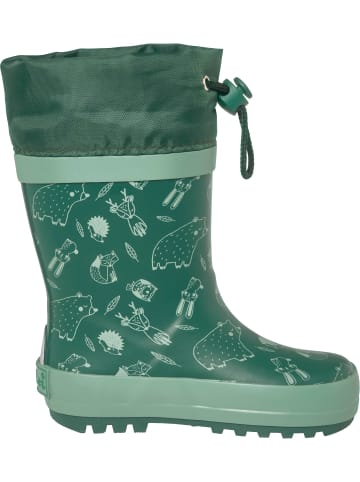 Playshoes Gummistiefel Waldtiere in petrol