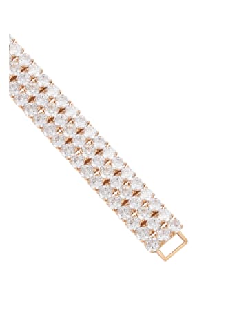 NAEMI Women Bracelet in Rose Gold White