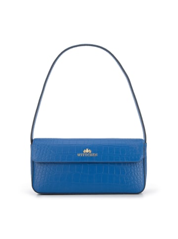 Wittchen Handtashe Elegance Kollektion (H) 12 x (B) 26 x (T) 5 cm in Blue