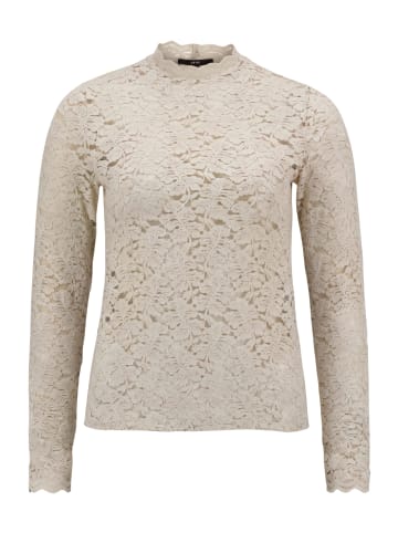 Zero  Langarm-Shirt mit Spitze in French Oak
