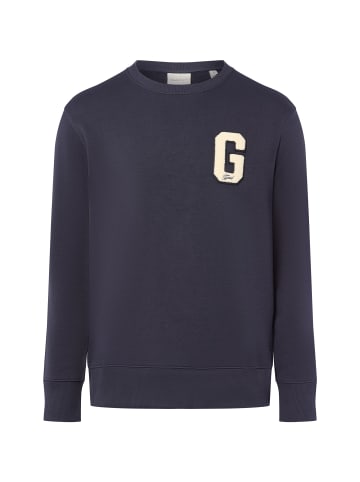 Gant Sweatshirt G Badge in marine