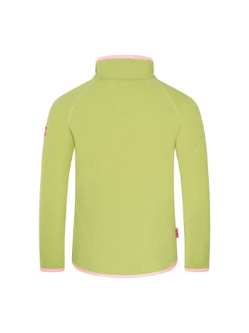 Trollkids Funktionsshirt Nordland in hedge green/candy pink