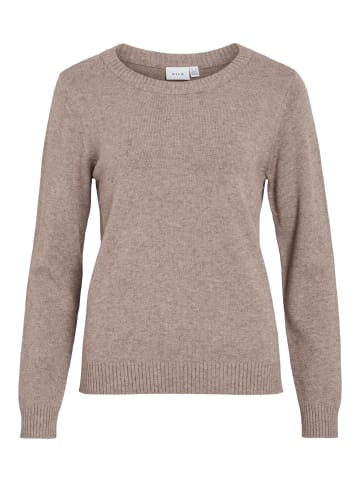 Vila Strickpullover in Falcon