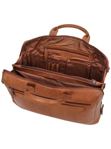 The Chesterfield Brand Aktentasche Levanto in Cognac