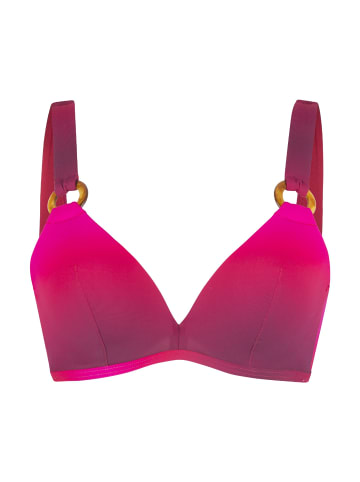 Linga Dore Bikini top Triangel in Orchid red