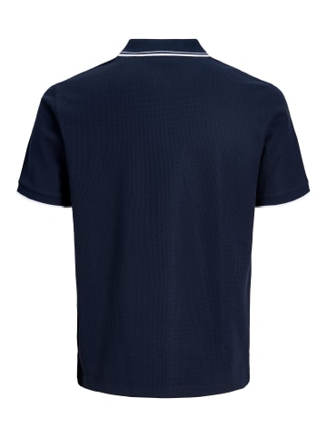 JACK & JONES PLUS Poloshirt in Sky Captain