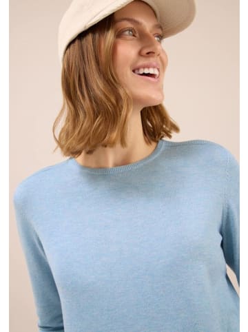 Cecil Pullover in whisper blue melange
