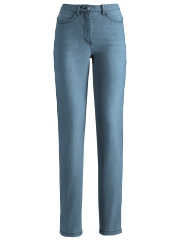 WITT WEIDEN 5-Pocket-Jeans in blue-bleached