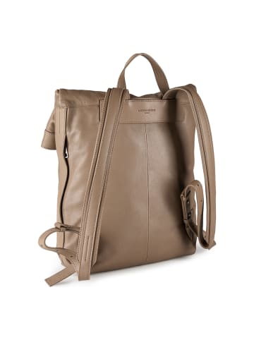 LIEBESKIND BERLIN Elvira Daypack Leder 66 cm Laptopfach in neutral grey