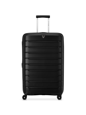 Roncato B-Flying Move 4 Rollen Trolley 78 cm mit Dehnfalte in nero