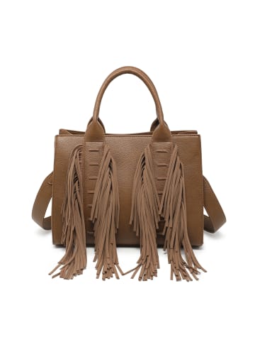 KASSANDRA Handtasche in BROWN