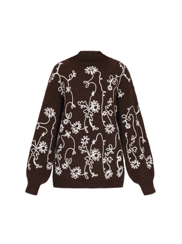 VIRITA Women Sweater in Coffee