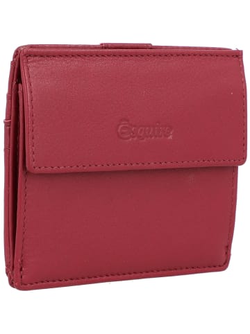 Esquire Oslo Kreditkartenetui RFID Leder 9,5 cm in rot