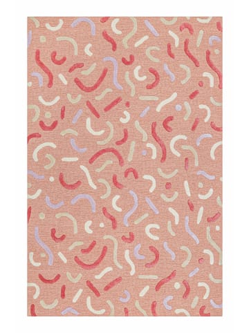 Smart Kids Wollteppich Confetti 2.0 in altrosa