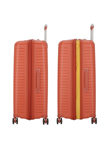 Jump Evae 4 Rollen Trolley 76 cm mit Dehnfalte in terracotta