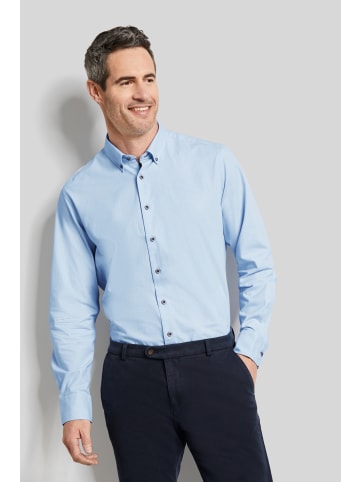 Bugatti Freizeithemd 1:1 Arm in hellblau