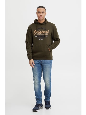 BLEND Kapuzensweatshirt Sweatshirt in Grün
