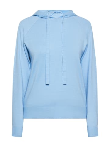 usha BLUE LABEL Hoodie in Hellblau
