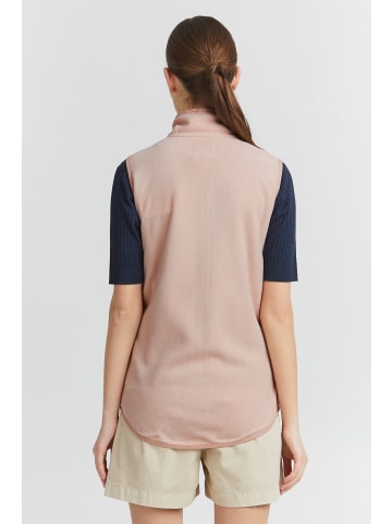Oxmo Fleeceweste Ragnara in Rosa