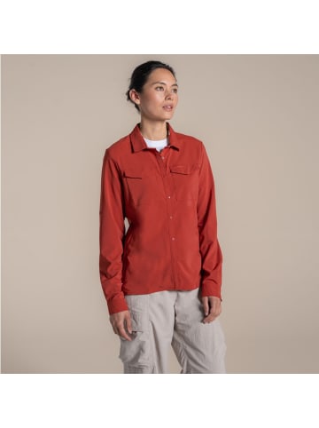 Craghoppers Hemd NosiLife PRO Shirt III in rot