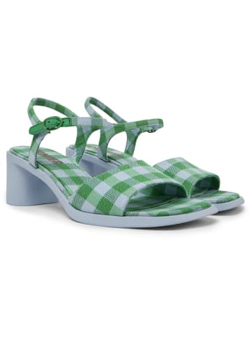 Camper Sandalen " Meda " in Grün / Blau