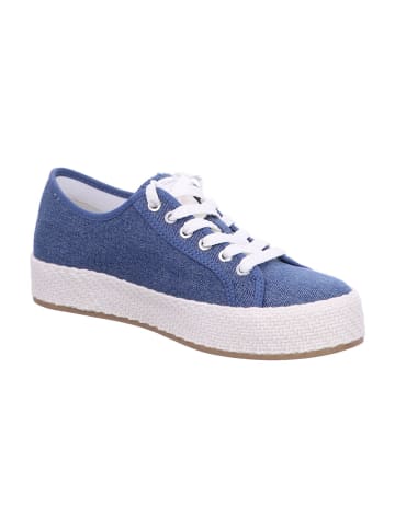 Tamaris Damen- Schnürschuhe in Blau