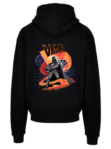 F4NT4STIC Ultra Heavy Hoodie Star Wars Darth Vader Swirling Fury Vintage in schwarz