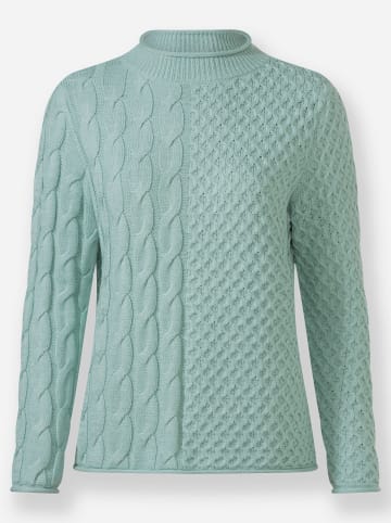 WITT WEIDEN Stehkragen-Pullover in kalkmint