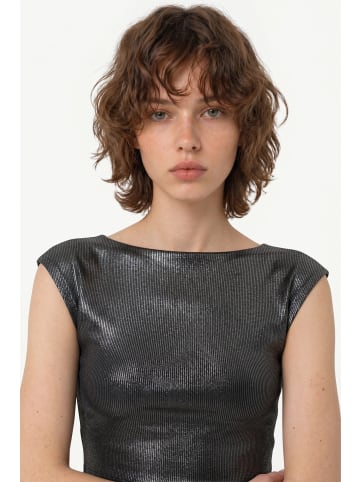 Alexa Dash Blouse in Schwarz