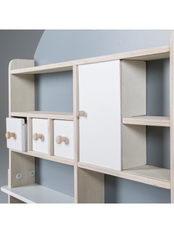 roba Kaufladen aus Holz mit Theke & Seitentheke – Kinder Kaufmannsladen