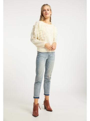 usha FESTIVAL Damen Pullover in Wollweiss