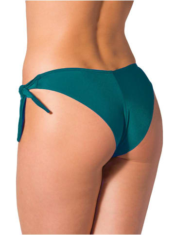 Aquarti Aquarti Damen Tanga Bikinihose Seitlich Gebunden in grün