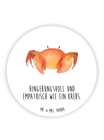 Mr. & Mrs. Panda Magnet für Kühlschrank Sternzeichen Krebs mit S... in Weiß
